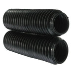 2 x Motorcycle Rubber Fork Gaiters Protector Shock Front Boots for CQR Model