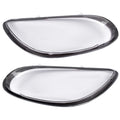 2X Headlight Lens Cover Shell for Porsche Boxster Cayman (2014–2016)