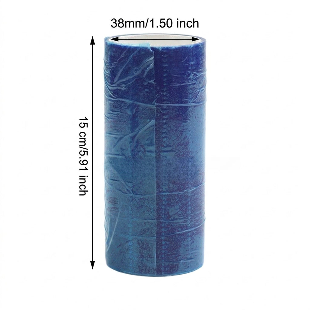 Disposable Blue Film Roll 10cm x 15cm for Residue-Free Surface Protection