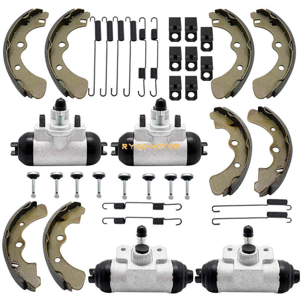 Wheel Cylinder Brake Shoe Set for Kawasaki Mule 2510 3010 4010 (1998–2006)