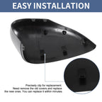 Mirror Cover Cap Set for Ford Fiesta MK7 (2008–2017)