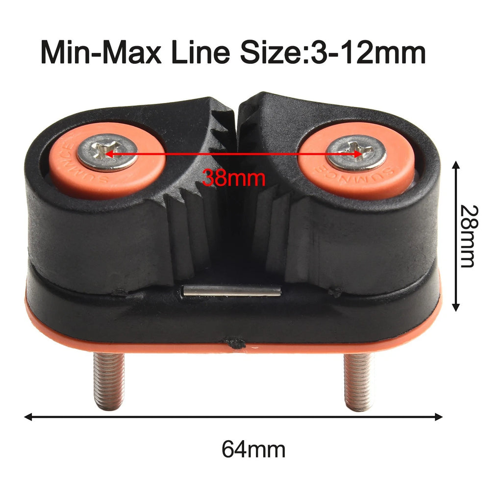 Composite Cam Cleat with Ball Bearings for High Load Applications