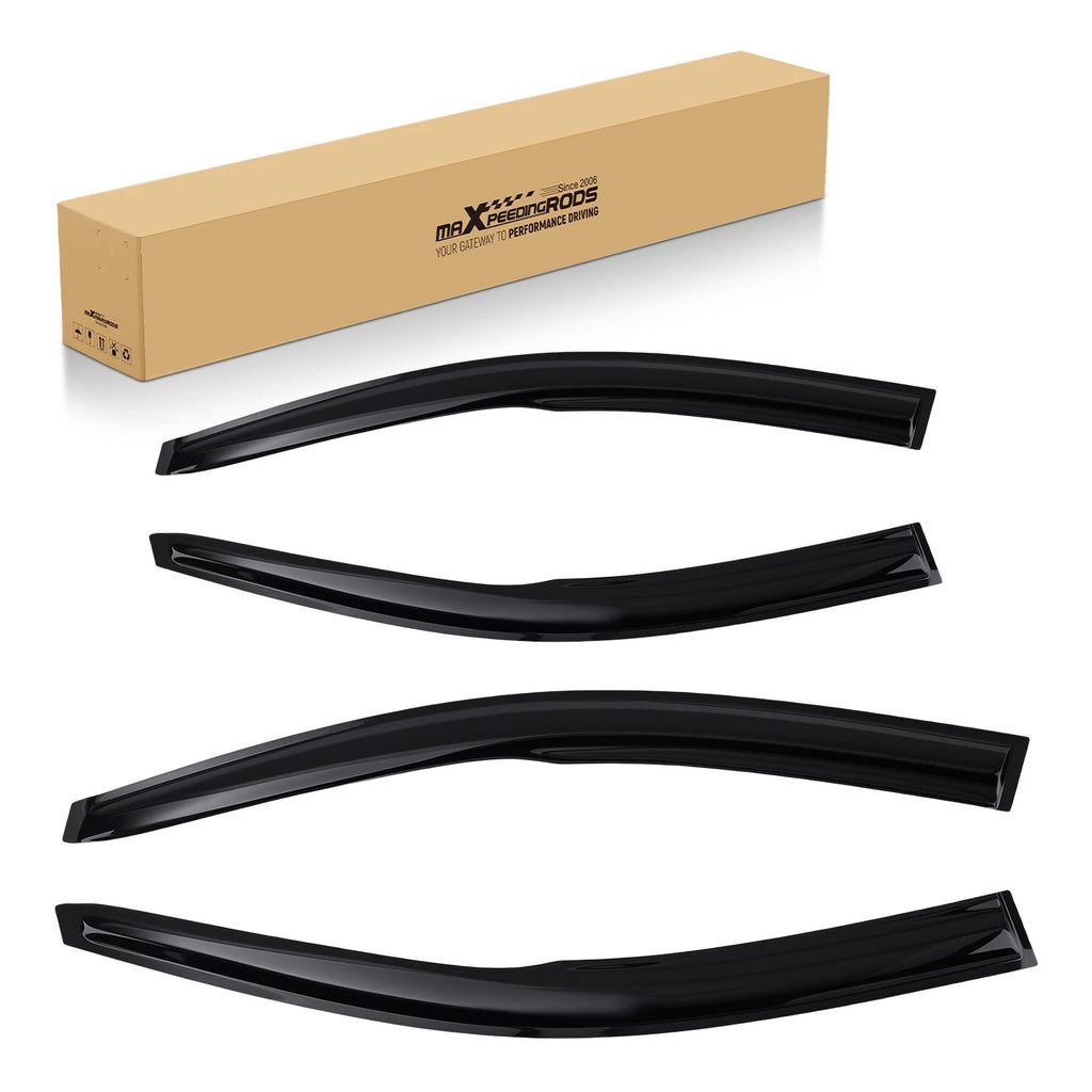 Set of 4 Acrylic Window Visors for Toyota Corolla (2009–2013)