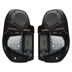 Vented Lower Leg Fairings for Harley Electra Glide (2014–2025) Black
