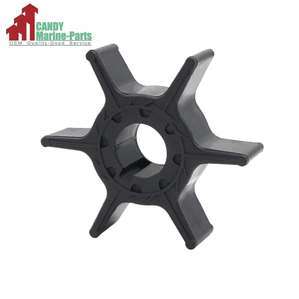 Water Pump Impeller for Yamaha 8 9.9 15 20 HP (63V-44352-01, 63V-44352-00)
