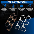 Set of 2 Engine Upper & Lower Intake Gaskets for Buick LaCrosse (2005–2008)