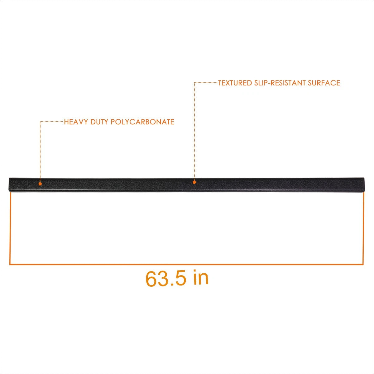 Front Rail Molding Cap Cover for Chevy GMC C/K/R/V Series (1988–1998)