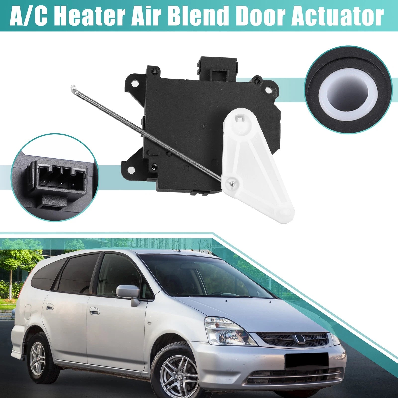 AC Heater Blend Door Actuator 79160-S0X-A01 604-946 for Honda Pilot (2003–2008)