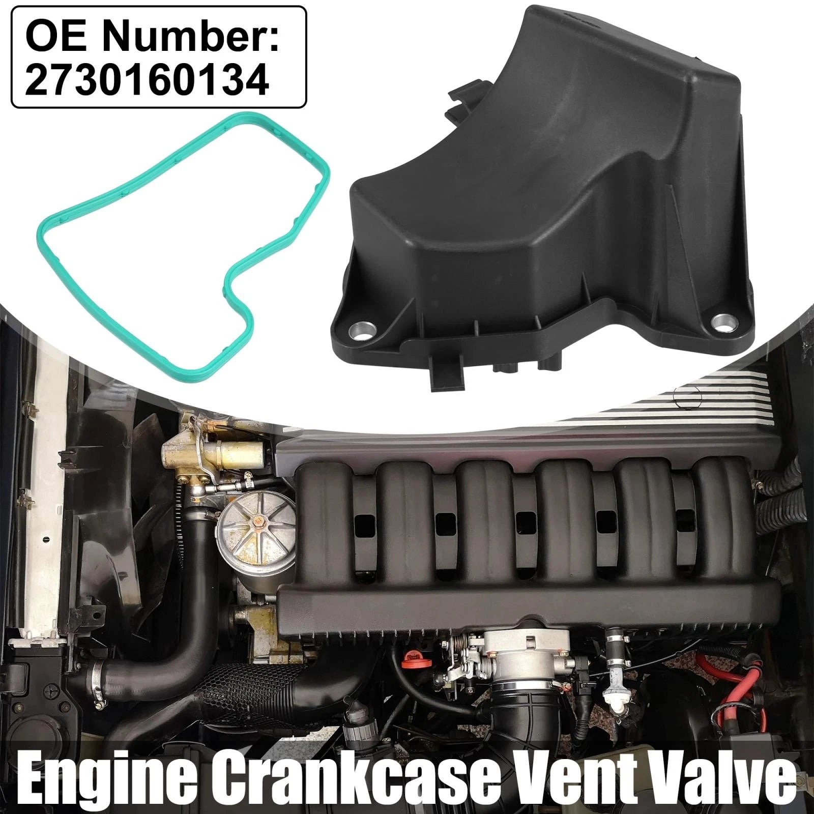 Crankcase Vent Valve 2730160134 for Mercedes Benz GL550 E550 (2007–2012)