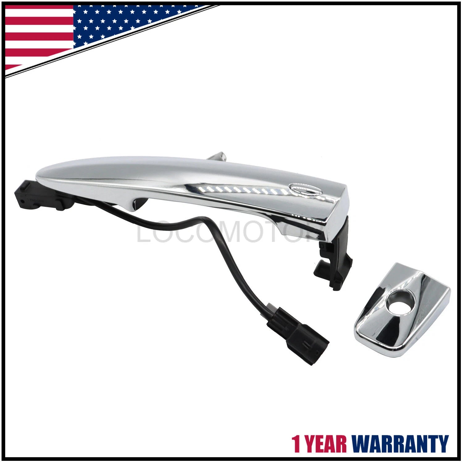 Chrome Door Handle Left LH for Nissan Murano Maxima (2009–2014)