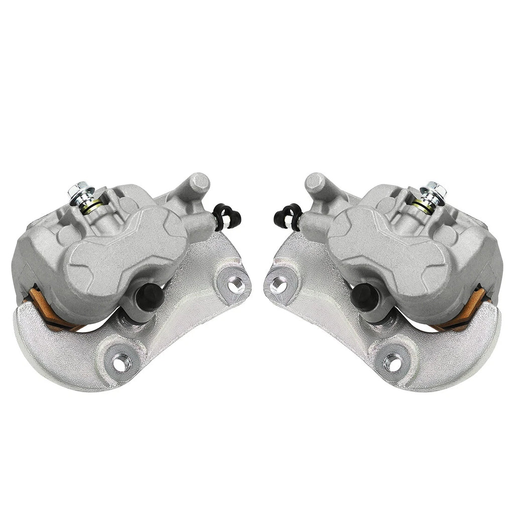 Pair Front Brake Caliper W/Pads for Can-Am Maverick 1000R Turbo (2014–2018)