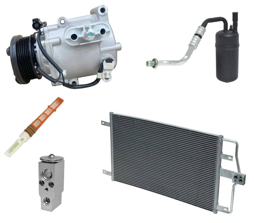 AC Compressor Kit with Condenser for Ford Escape Hybrid 2007–2012