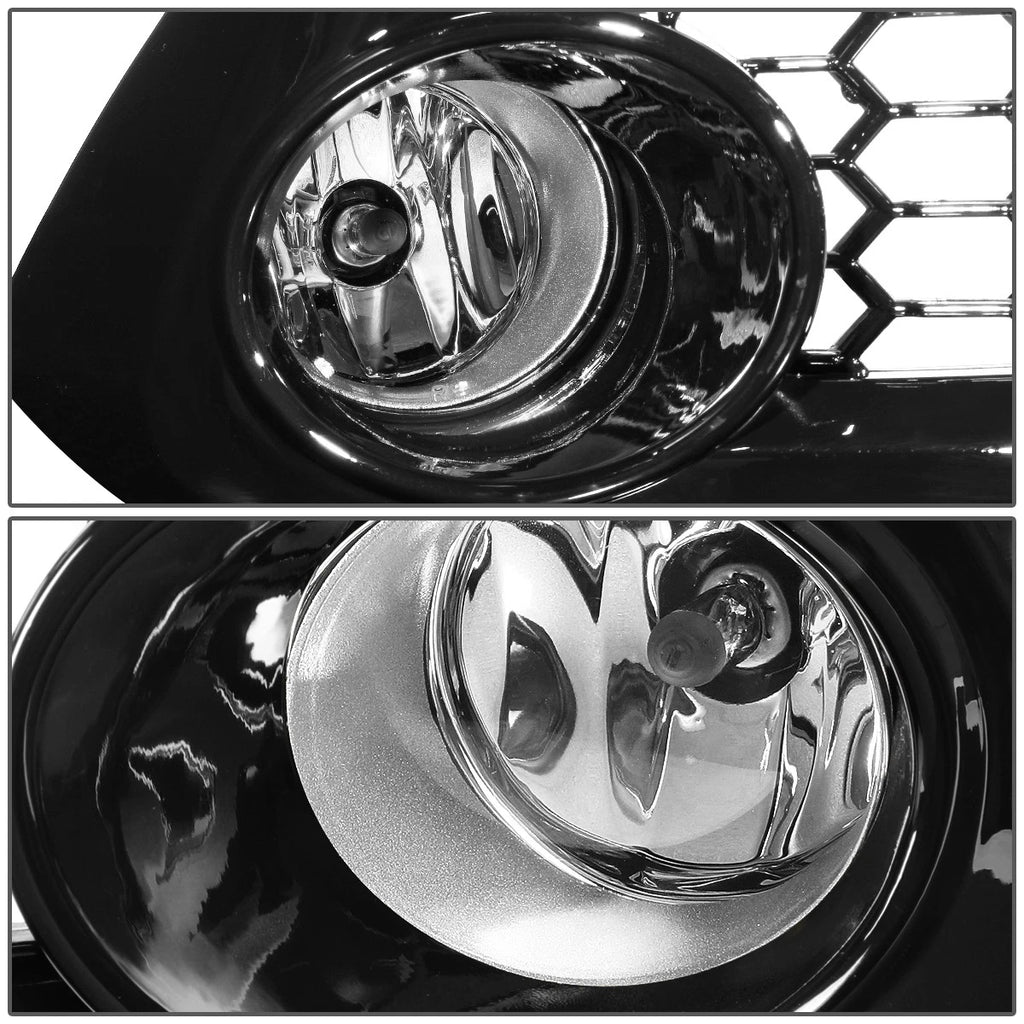 Pair of Fog Lights with Bezel & Switch for Toyota Scion Corolla iM (2016–2018)