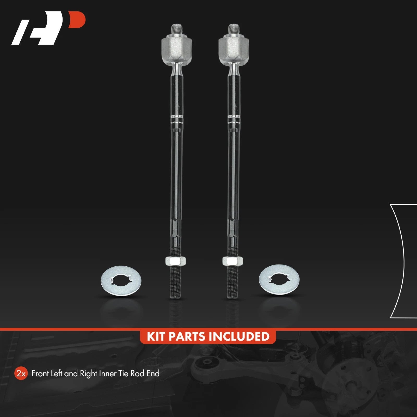 2Pcs Front Inner Tie Rod End for Ford Transit 150 250 350 2020–2024
