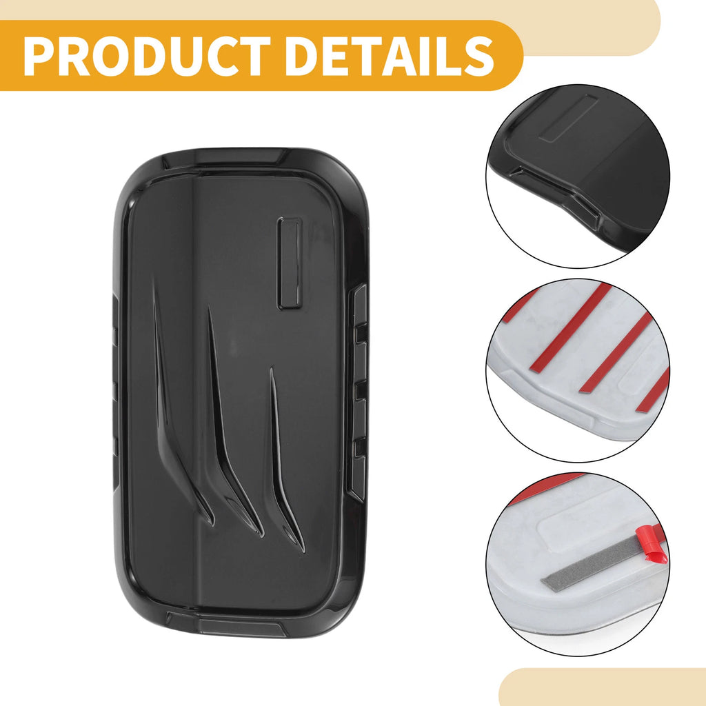 Fuel Tank Door Cap for Toyota Prado (2024–2025) Black