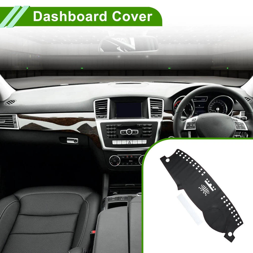Dashboard Cover for Mercedes-Benz ML-Class (2014) Black Red