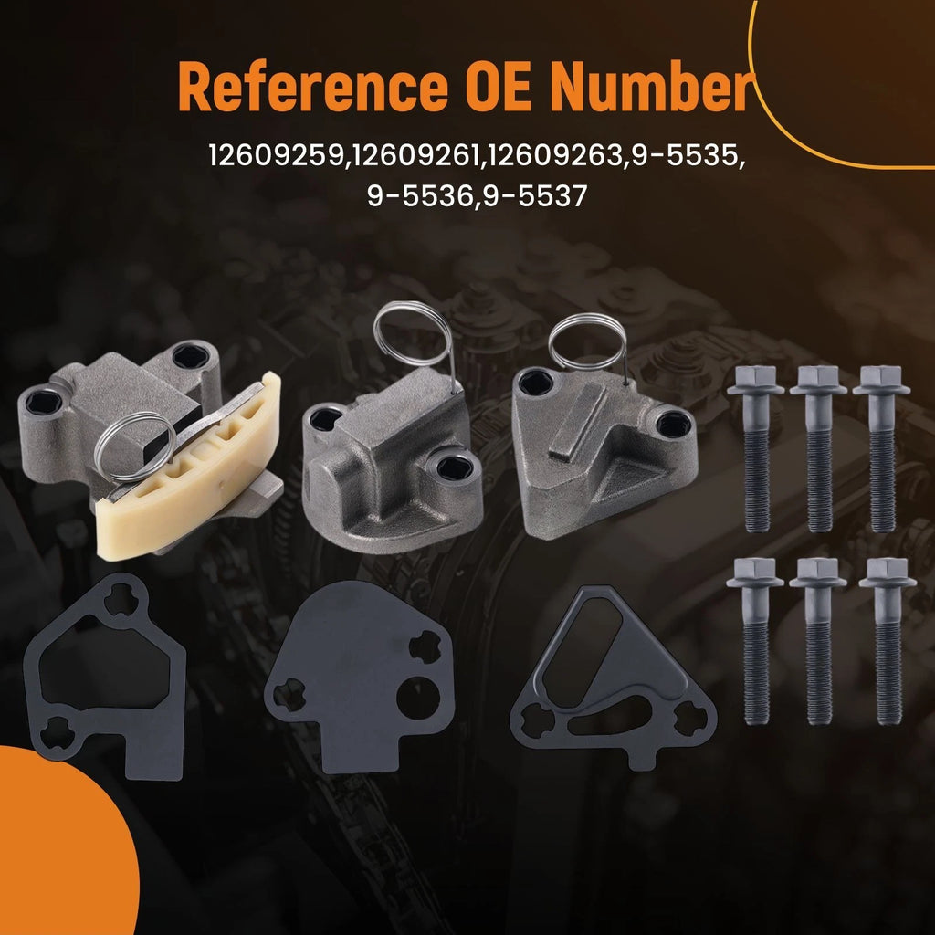 Timing Chain Kit for Chevrolet Equinox 3.0L (2010–2012) 12609259 12609261
