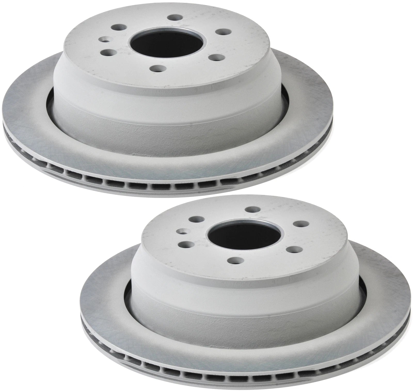 Set of 2 Rear Brake Rotors 324mm ACDelco GM OE for GMC Chevy RWD (GU6, G80)