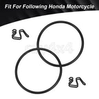 Front Number Plate Mount Clips & O-ring Bands for Honda Z50 Z50R (1979–1987)
