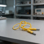 4mm Safety Banana Jack Test Connector Male to Male CAT III Rated 1000V