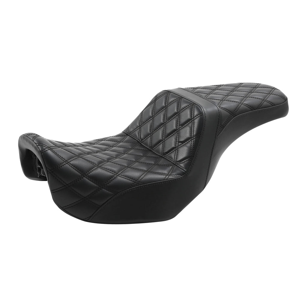 Driver Passenger Seat for Harley Dyna Super Wide Glide Low Rider (2006–2017)