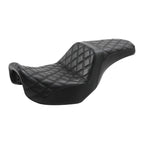 Driver Passenger Seat for Harley Dyna Super Wide Glide Low Rider (2006–2017)
