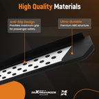 Nerf Bars Side Steps Running Boards for Honda Pilot (2016–2022) Non-Slip Black Pair
