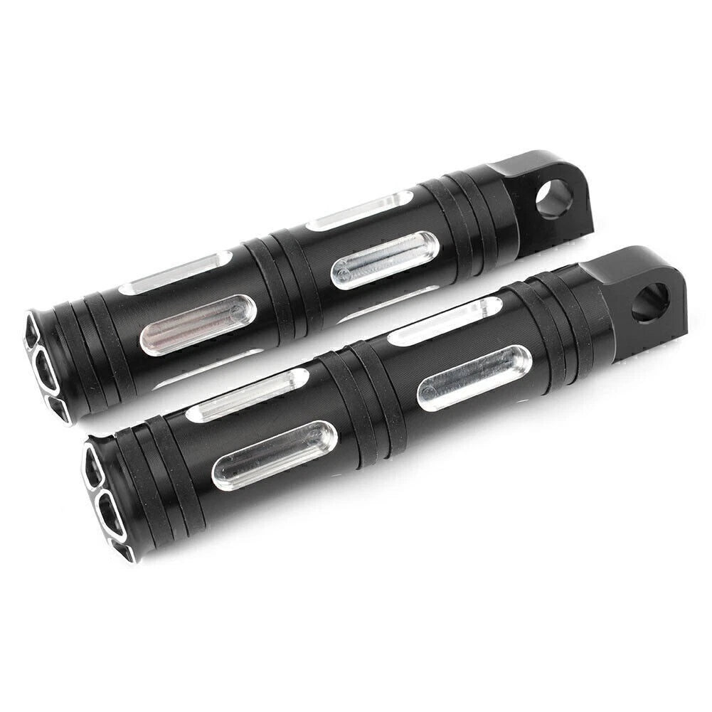 Foot Pegs Male Mounts for Harley Touring Model (Pair) Black