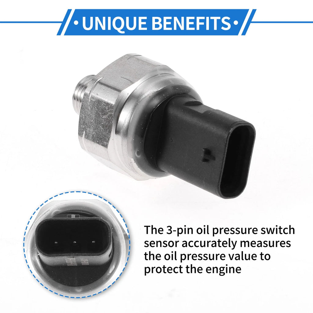Engine Oil Pressure Sensor for Ford Edge, Escape, Expedition, Explorer (2007–2020)