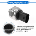 Engine Oil Pressure Sensor for Ford Edge, Escape, Expedition, Explorer (2007–2020)