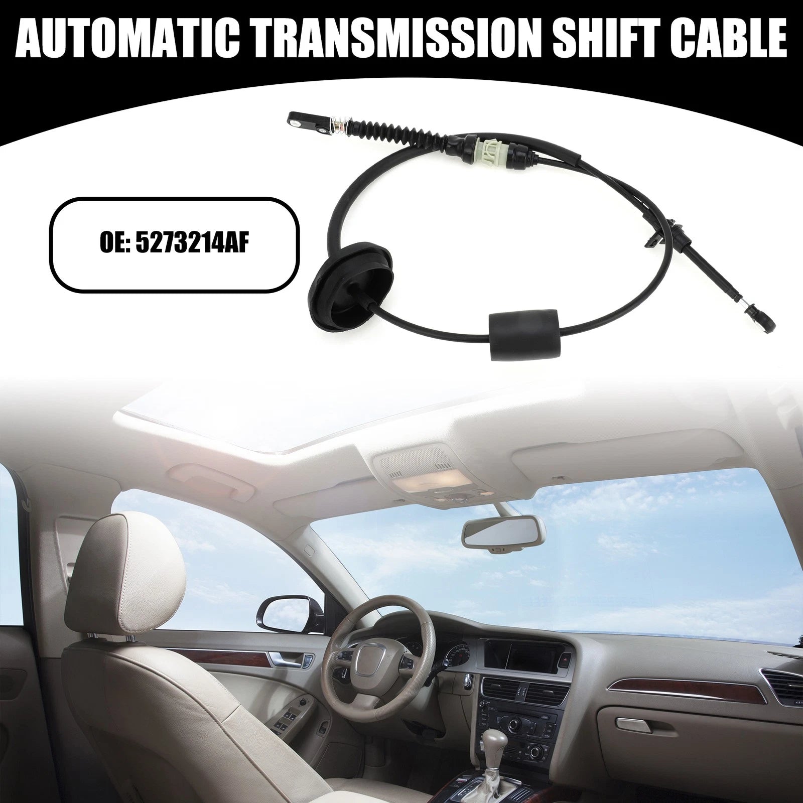 Gear Shift Control Cable NO. 5273214AF for Chrysler 200 (2011–2014)