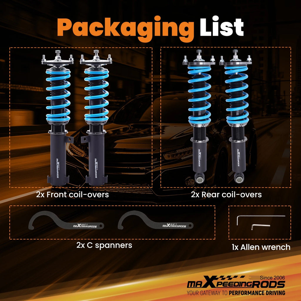 Coilover Suspension Damper Kit for Mitsubishi Galant (1999–2003)