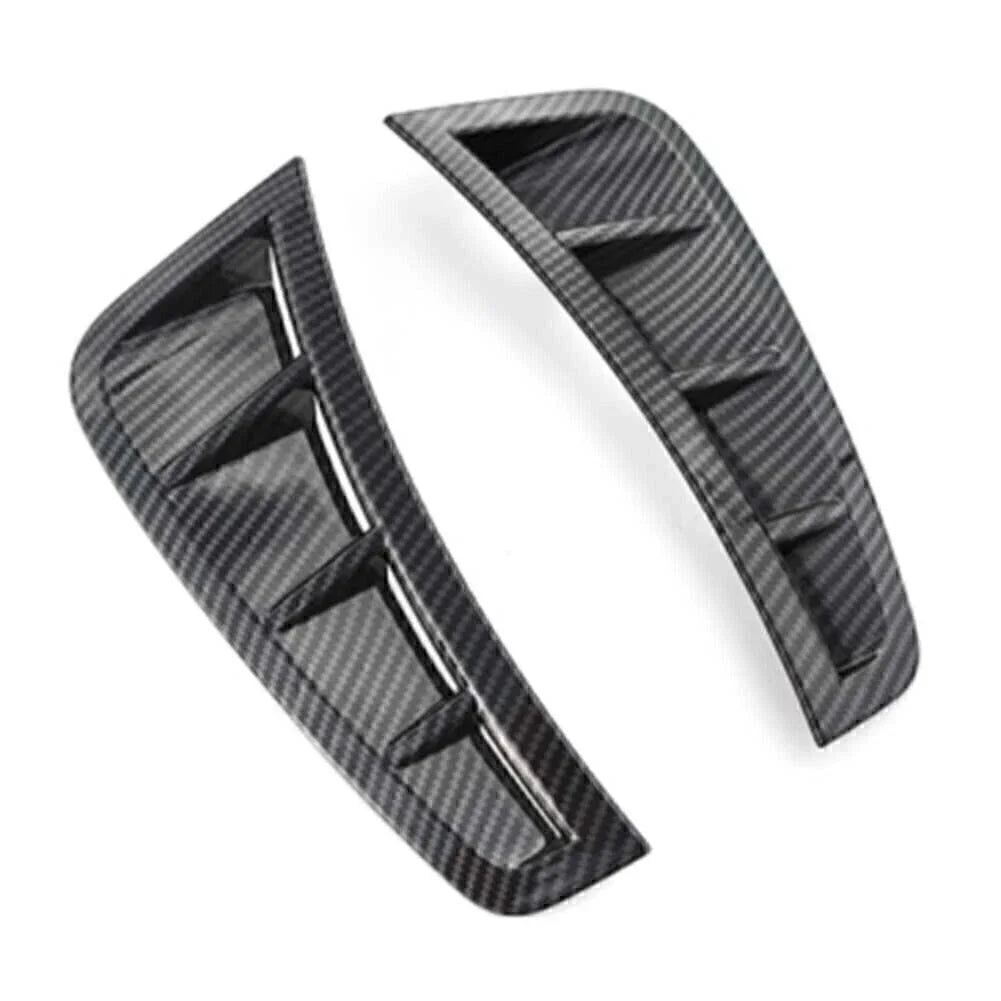 Fender Side Air Outlet Cover Trim Carbon Fiber for Hyundai Sonata (2020-2021)