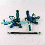 Adjustable Rearset Footpegs for Honda CBR900 (1993-1999) Blue