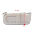 2PC Gray Sun Visor Pair for Toyota Venza (2009–2016)
