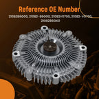 Engine Cooling Fan Clutch for Nissan Maxima 810 L6 2.4L (1981–1984)
