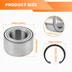 4 Front + Rear Wheel Bearings Kit for Can-Am Maverick X3 Max R/RR Turbo (2017–2023)