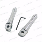 Chrome Footpegs for Kawasaki EX250 (1988–1998) EX500 Ninja (1995–1998)
