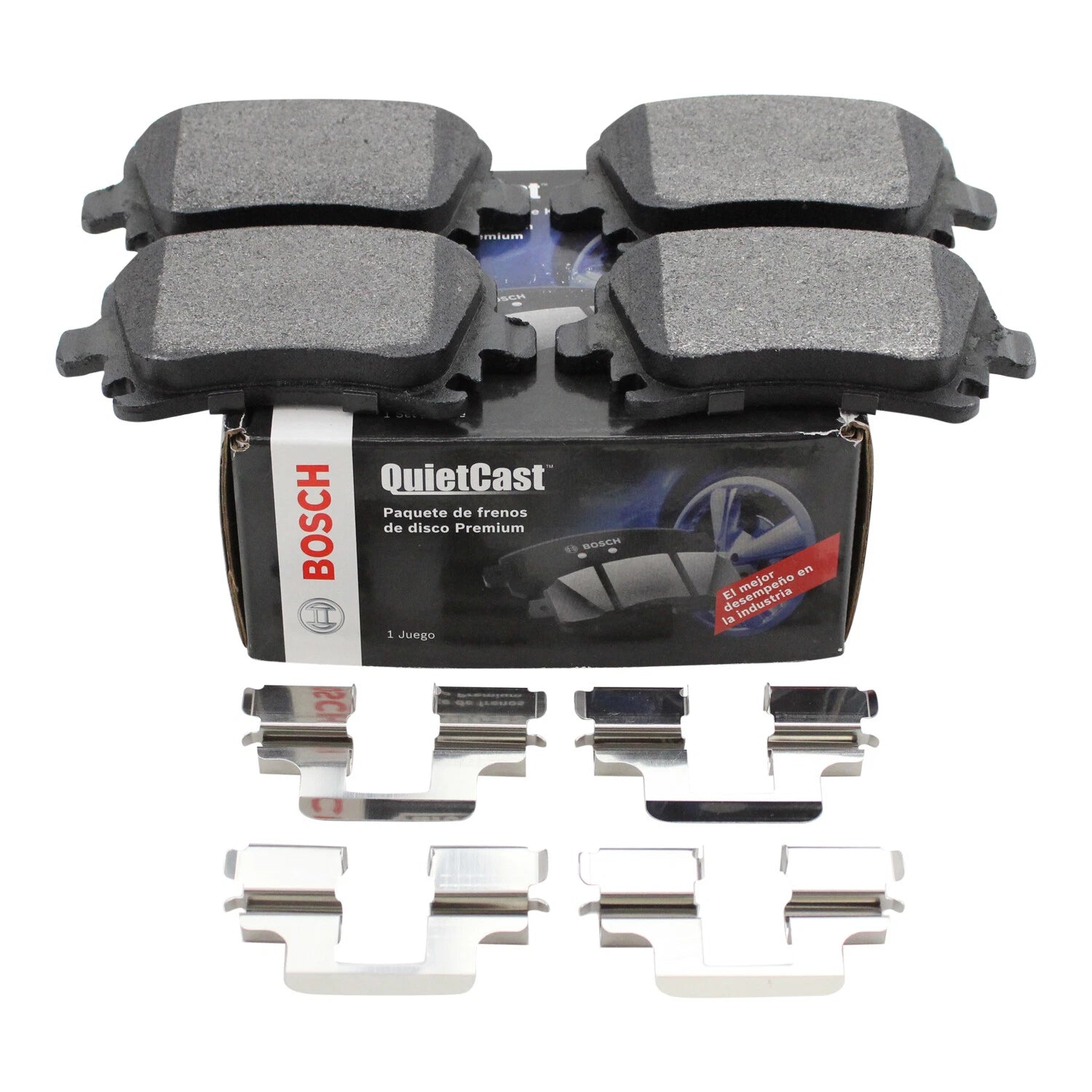 Set of 4 Rear Disc Brake Pads for Audi A3 (2008–2012) 1K0 698 451 H