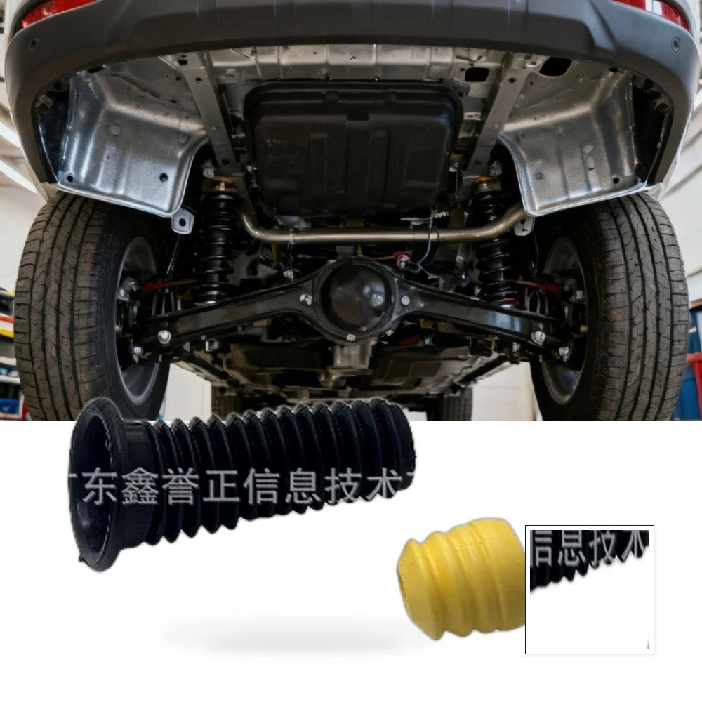 Set of 2 Front Dust Cover Air Shock Absorber Rubber Bellows for
