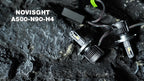 2X NOVSIGHT 9003 H4 LED Headlight Bulbs Kit 180W 36000LM 6500K for H4