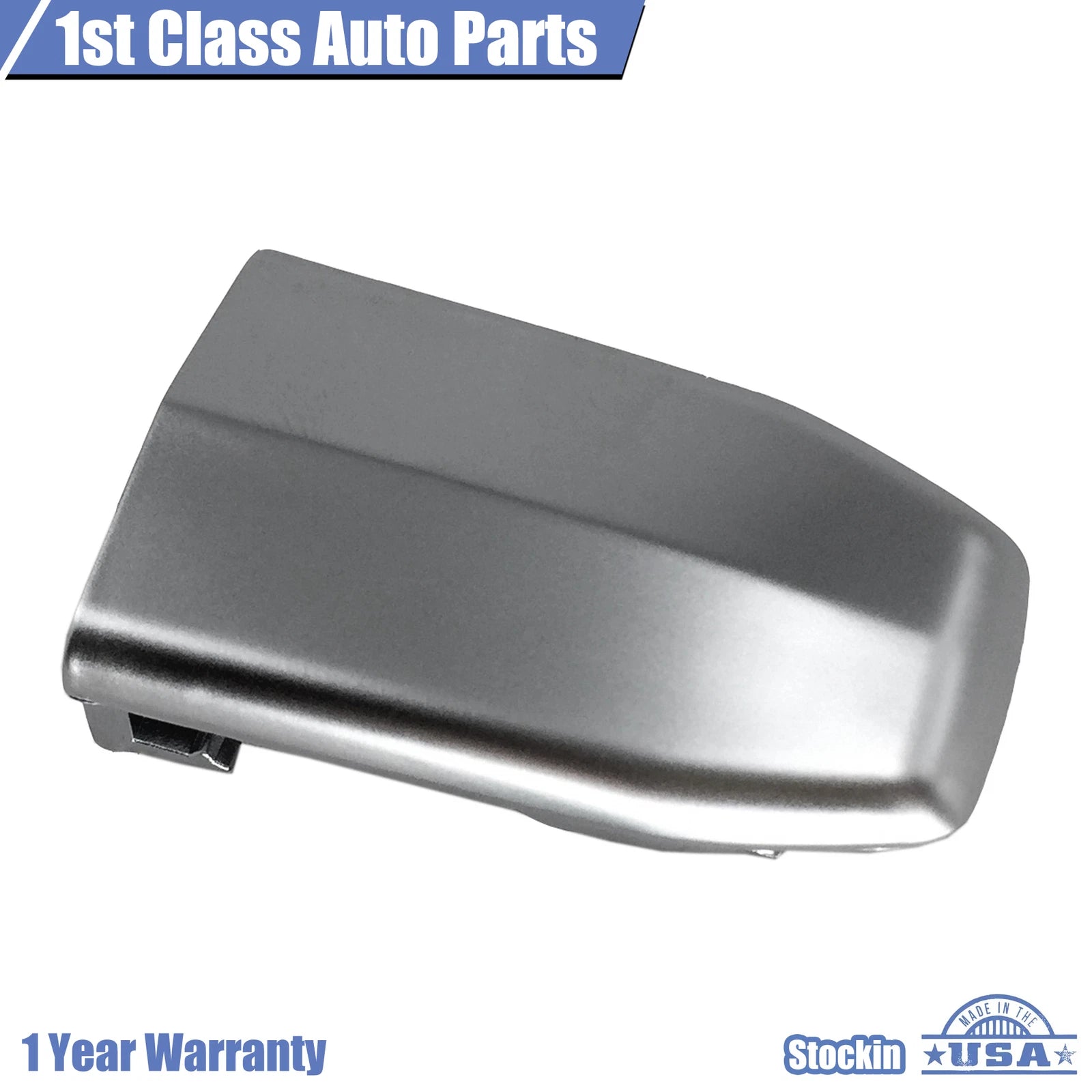 Chrome Front Door Handle Lock Cylinder Cover for Cadillac Escalade ESV (2007–2020)