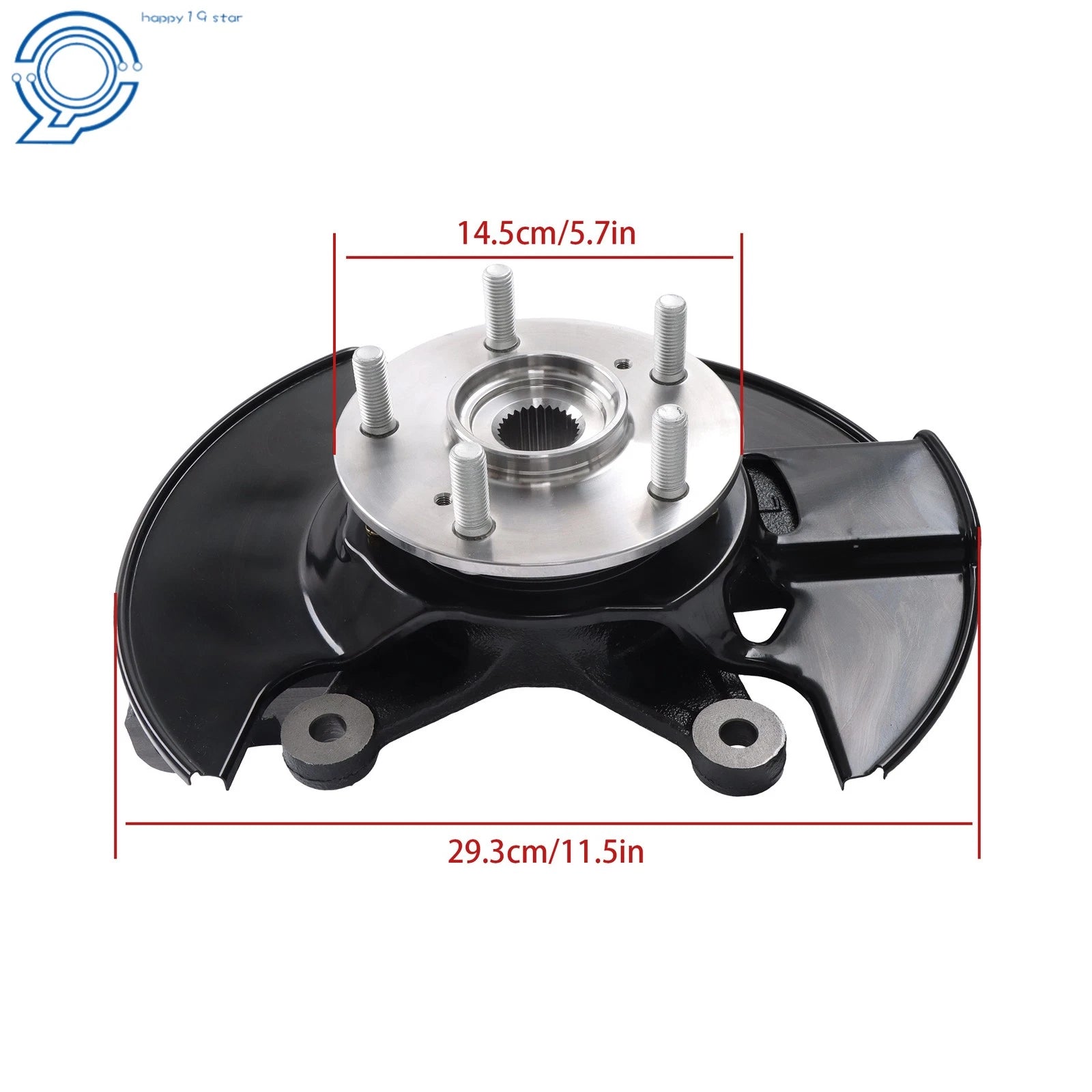 Steering Knuckle & Wheel Hub Bearing Assembly for Honda Pilot