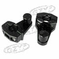 Aluminum 7/8" 22mm CNC Motorcycle Handlebar Mount Clamps for Bike