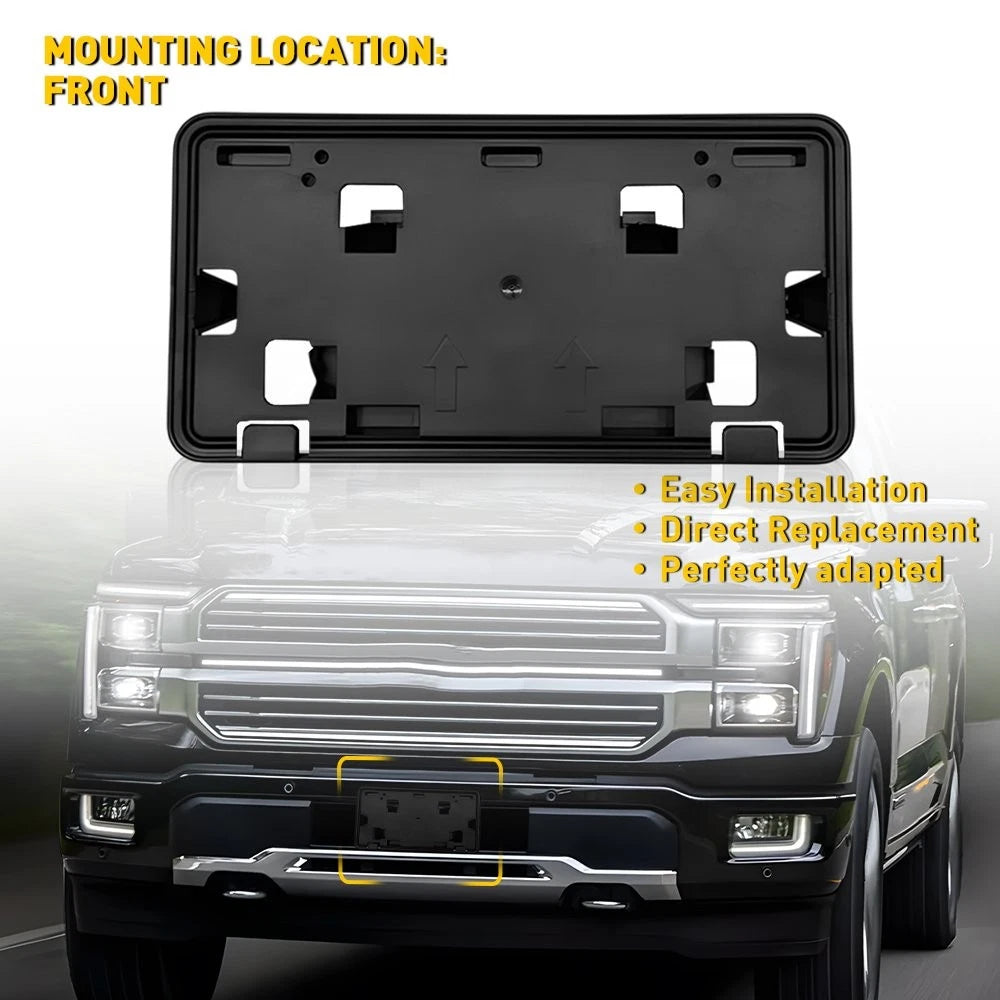 Front License Plate Bracket Frame Holder for Ford F150 (2024–2025)