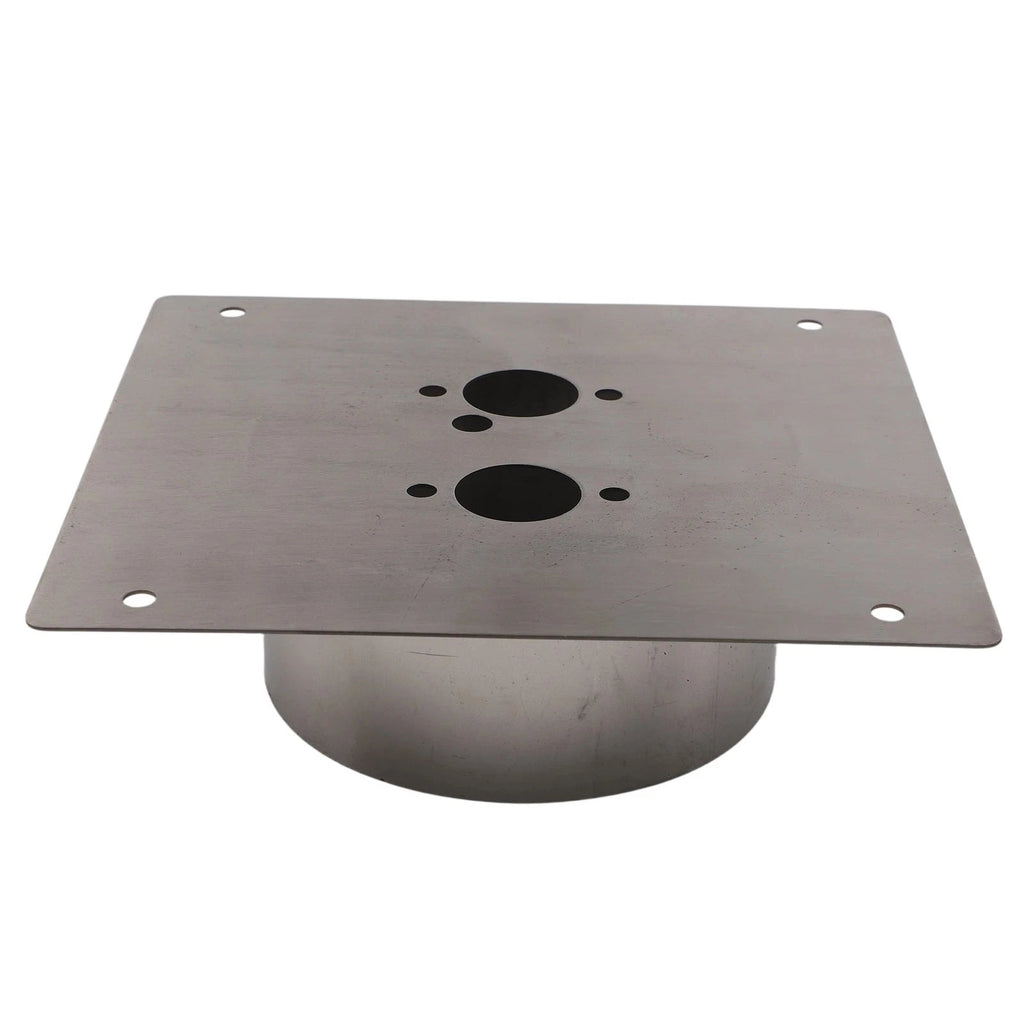Pre Drilled Diesel Heater Turret Plate for Universal Applications (200 x 180 mm)