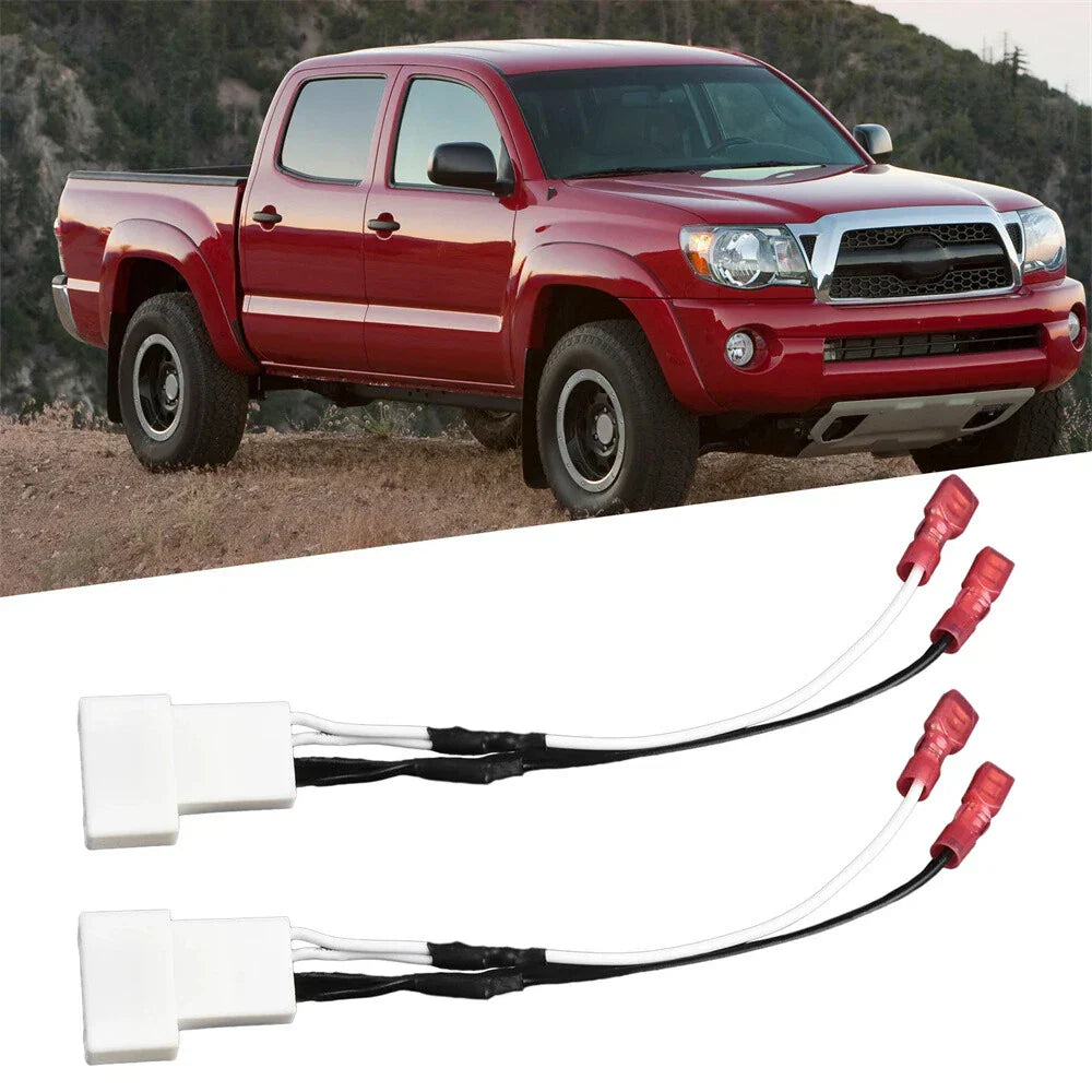 4Pin Dash Front Speaker Wire Harness Cable Adapter for Toyota Tacoma, Subaru