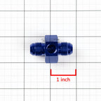 6AN Male Union Fitting Adapter for Universal Applications (1/8" NPT)