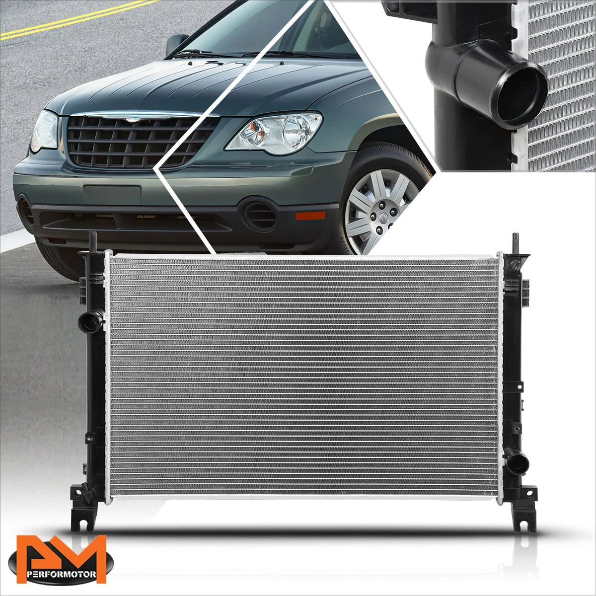 Aluminum Cooling Radiator for Chrysler Pacifica 2007–2008 DPI-13025