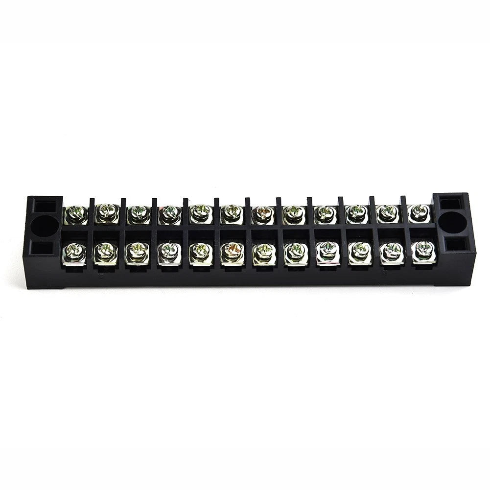 Set of 2 Power Distribution Bus Bar Terminal Blocks 100A 660V